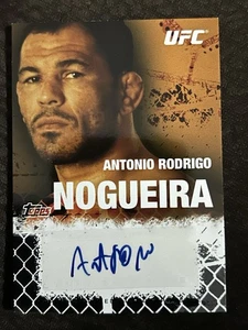 2010 Topps UFC Antonio Rodrigo Nogueira Autograph Numbered 80/88 - Picture 1 of 2