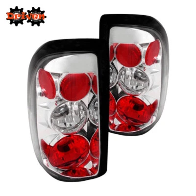 Задний фонарь Altezza с прозрачными линзами хромированный корпус красный 97–04 Dodge Dakota - Изображение 1 из 2