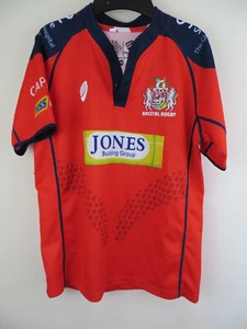 Bristol Sport Rugby Union Shirt Jersey Top Boys Red 14 Years 13-14 14-15 - Picture 1 of 5