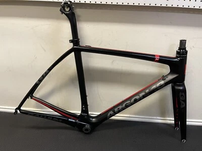 54cm Argon 18 Gallium Pro Carbon Frameset Road Cycling Black Red Carbon Medium - Image 1 of 4