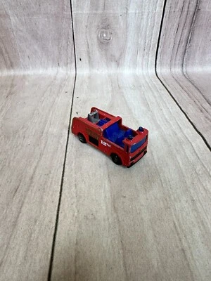VINTAGE 1981 Matchbox Snorkel Fire Truck 12th Rescue Squad Firefighter - Image 1 of 4