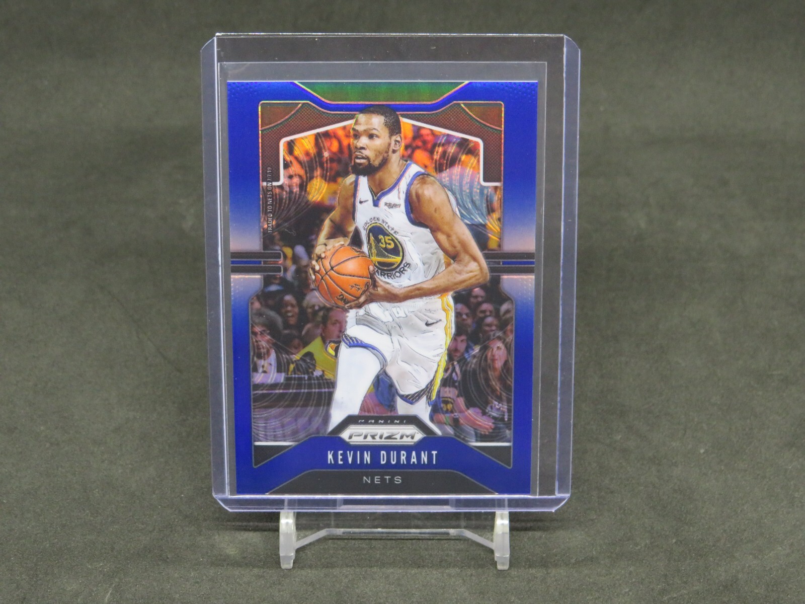 2019-20 PANINI PRIZM KEVIN DURANT BLUE PRIZM /199 BROOKLYN NETS BS6