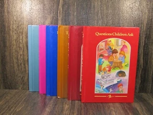 Vintage 1996 Child Horizons 6 Hard Book Lot Home Schooling Educational Readers - Foto 1 di 9