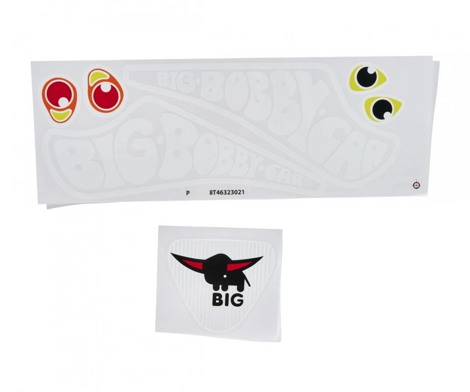 BIG Bobby Car Aufkleber Sticker Classic Neu/ovp