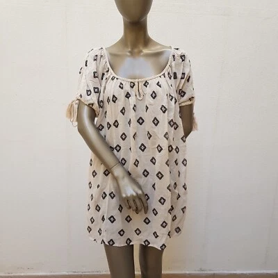 Sommerliche Tunika von Hoss Intropia, 40, cremeweiß, bunt - Bild 1 von 4