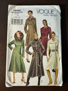 Vogue V8165 UNCUT Sewing Pattern, Misses' Petite Coat and Sash, Size 6-8-10 - Picture 1 of 1