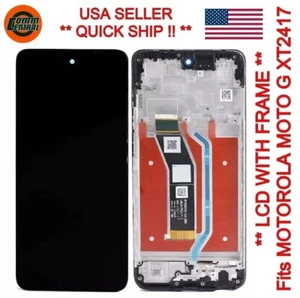 LCD Display Touchscreen Baugruppe + Rahmen für Motorola Moto G 5G 2024 XT2417 - Bild 1 von 1