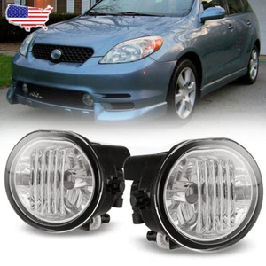 For Toyota Matrix Pontiac Vibe 2003-2008 Clear Lens Driving Fog Light Left+Right - Picture 1 of 8
