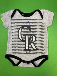 MLB Colorado Rockies Majestic Infant Bodysuit/Vest Newborn 0-3 months - Picture 1 of 3