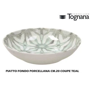 PIATTO FONDO PORCELLANA CM.20 COUPE TEAL o OAK per pasta insalate zuppe - Imagen 1 de 4