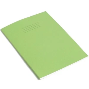 Libro de ejercicios escolares universitarios A4 regulado (8 mm) con margen 64 páginas verde - Imagen 1 de 1