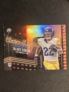 CASE HIT 2024 Topps Resurgence Blake Corum Electro-Lights rookie card SSP - Picture 1 of 2
