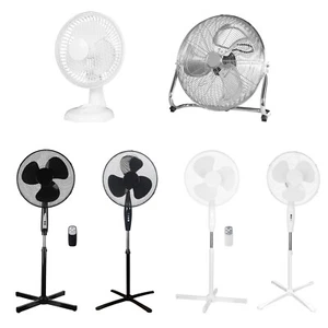 Pedestal Fan & Desk Fan Electric Oscillation Cooling Fans for Home Office Use - Picture 1 of 48