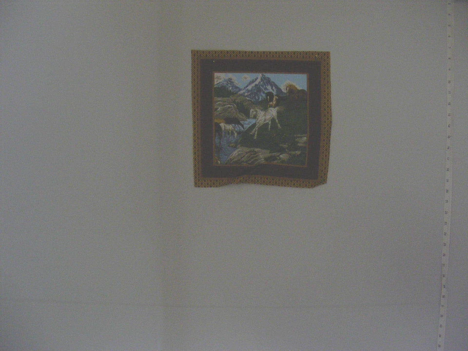 Pillow Panel,12 1/2" X 12 1/2","Wild Horses",WH1B,Cotton Blend Material - Image 1 of 1