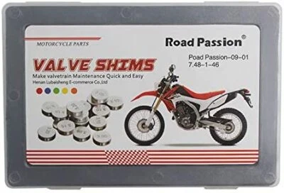 Cuñas de válvula 46 piezas 7,48 mm para Kawasaki EX650 Ninja 650R ZX6 HONDA SUZUKI GSXR1000 Foto 1 de 3