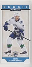 2018-19 Parkhurst Tallboys Achievements Tier 1 Elias Pettersson #TBA-5 Rookie RC