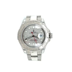 Rolex Yachtmaster 40MM Stainless Steel Platinum D Serial Naked - Picture 1 of 5