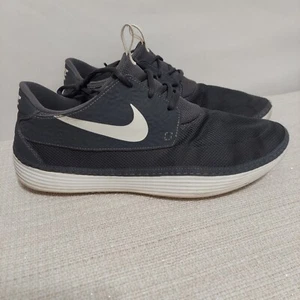 Nike Solarsoft Moccasin Running Shoes 555301-003 Mens Size US 13 - Picture 1 of 9