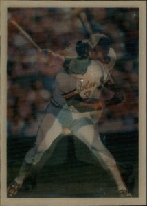 1986 Sportflics Baseball Card #145 RBI Sluggers Eddie Murray