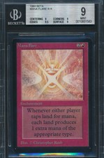 Beta Mana Flare BGS 9 Graded Magic MTG (1583) -magicgraders-