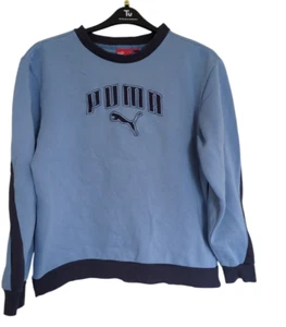 Puma Big Logo Spellout Graphic Sweatshirt Jumper Age 15-16 XXL - Picture 1 of 9