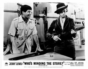 Who's Minding The Store Original lobby Card Jerry Lewis Agnes Moorehead