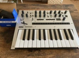 KORG monologue SV Monophonic Analogue Synthesizer Silver - Picture 1 of 2