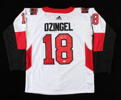 Ryan Dzingel Signed Ottawa Senators Custom Style Jersey (Beckett COA) - Image 1 of 4