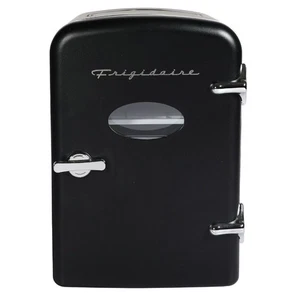 Frigidaire 6 Can/4L Mini Personal Retro Fridge Cooler EEFMIS229-BLACK - Picture 1 of 6