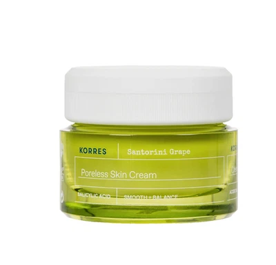 Crema para la piel Korres Santorini uva sin poros $42 NUEVO ácido salicílico nueva en caja Foto 1 de 4