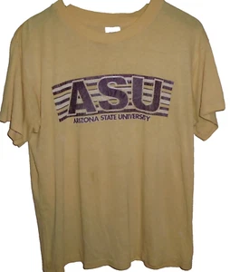 Vintage 1980er ASU Arizona State Sun Devils THInnnn T-Shirt Large - Bild 1 von 2