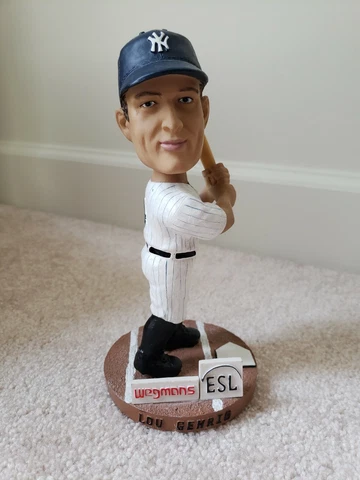 Rochester Red Wings, Lou Gehrig Bobblehead. Sponsored By Wegmans & ESL Cover