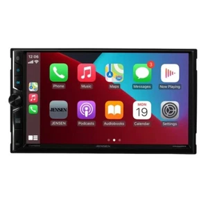 Jensen CAR714MW 7" 2-DIN Multimedia Receiver W/ Bluetooth, CarPlay/Android Auto - Picture 1 of 5