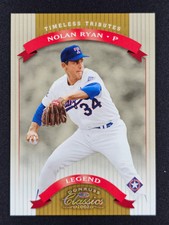 Nolan Ryan 2002 Donruss Classics Timeless Tributes Gold Legend 83/100 #171