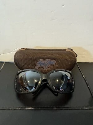 Gafas de sol polarizadas con marco marrón Maui Jim Punchbowl MJ201-01 Foto 1 de 4
