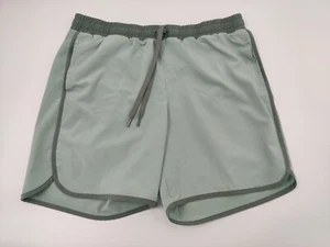 All in Motion Herren große hellgrüne Kordelzug Shorts Druckknopf Taschen - Bild 1 von 15