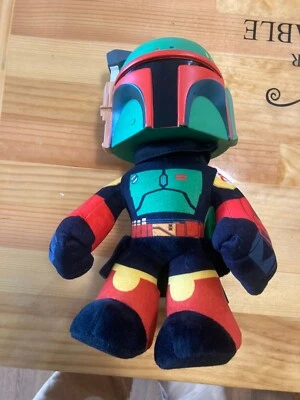 Star Wars The Book of Boba Fett Rocket Launching 12" Boba Fett Plush - Image 1 of 3