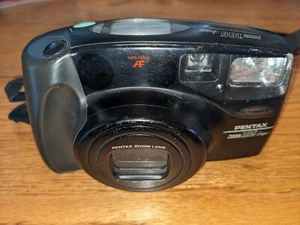 Pentax Zoom 105-R Super 35mm Film Camera Point & Shoot Camera Tested Working - Picture 1 of 6