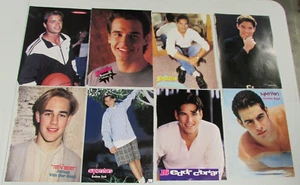 8 Pinups Posters teen magazines 1990's SACK CIBRIAN SABATO CHARVET DEAN CAIN - Picture 1 of 2
