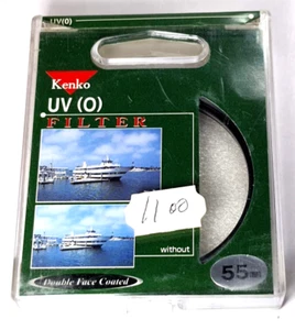 Genuine Kenko 55mm UV Guard Protector Safety Glass Lens Filter 55 mm Japan E55 - Picture 1 of 4