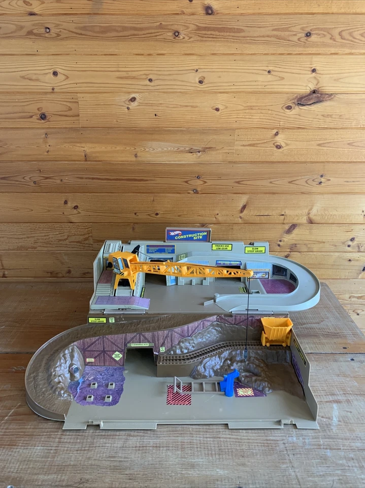 Juego de construcción Hot Wheels vintage para sitio Foto 1 de 4