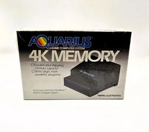 Mattel AQUARIUS Computer 4k RAM Memory Expansion Pack Cartridge - New Sealed - Picture 1 of 5