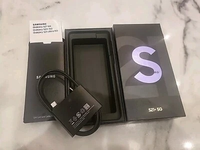 Samsung Galaxy S21 5G Caja VACÍA con Cable USB-C  Foto 1 de 4