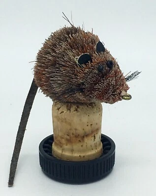 Mosca Pesca Luccio Spigola Mouse Toporagno Con Erbaccia Protezione Misura 4/6 - Photo 1/4