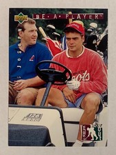 1994-95 Be A Player Blues Hockey Card #R174 Curtis Joseph