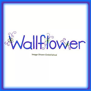 Sizzlits Wallflower alphabet 9-die #655322 Retail $44.99 Limited Quantity! - Picture 1 of 2