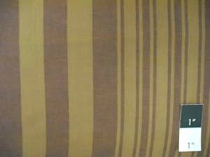 Kaffe Fassett Woven 2 Tone Stripe Gold Fabric By The Yd - Picture 1 of 1