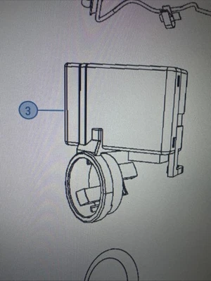 Receiver/Control module-6820-9837-AA. Key Meduule/WIN Module - Image 1 of 2