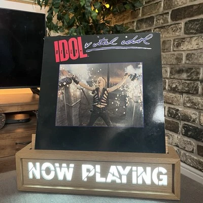 Billy Idol Vital Idol Vinyl Record LP VG+ - Image 1 of 4