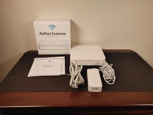 Apple AirPort Extreme 5th Gen Base Station 802.11n Router bezprzewodowy z/USB, A1408 - Zdjęcie 1 z 12